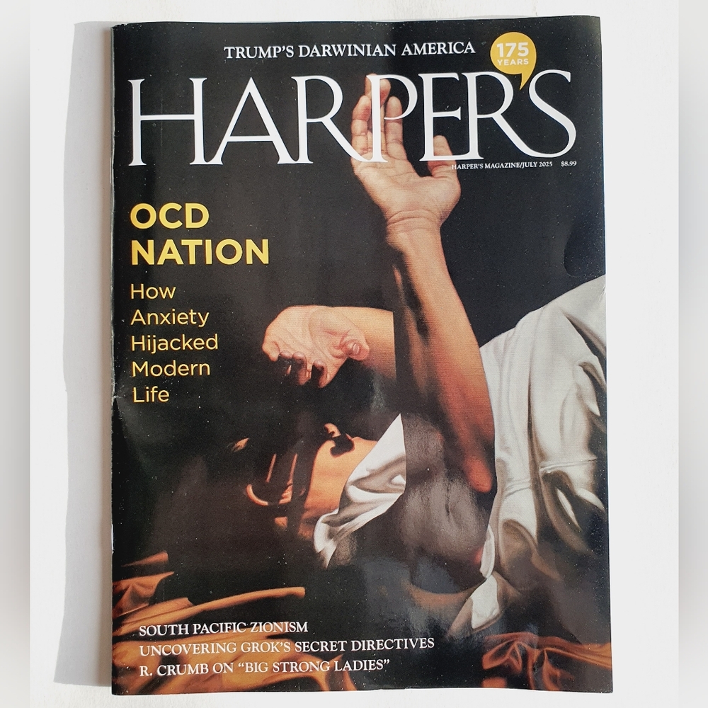 Harper's Magazine July, 2025 - Trump's Darwinian America - OCD Nation
